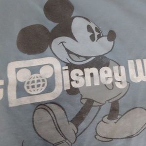 Walt Disney World Mickey Mouse Blue Tshirt